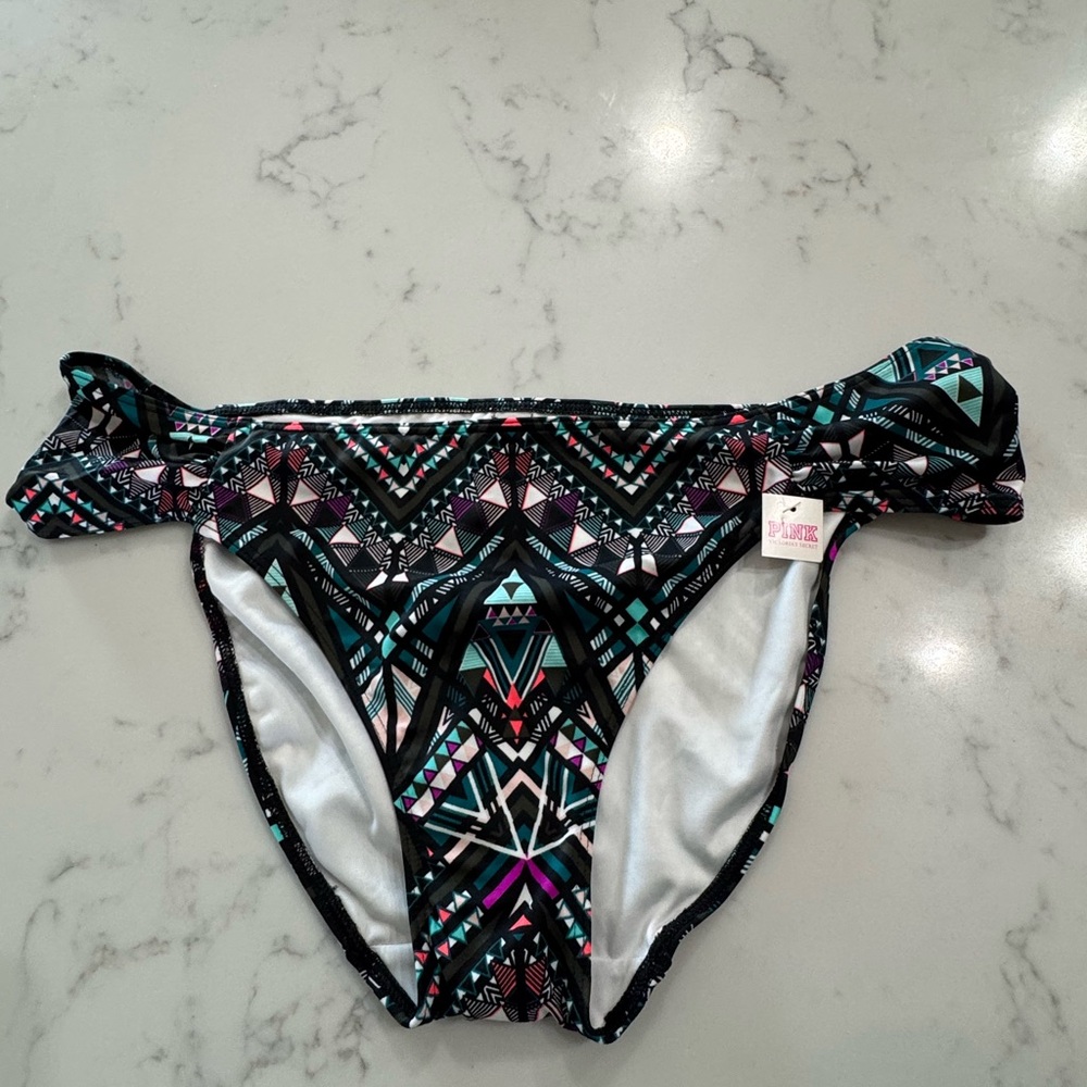 NWT PINK Victoria's Secret Tribal Print Bikini